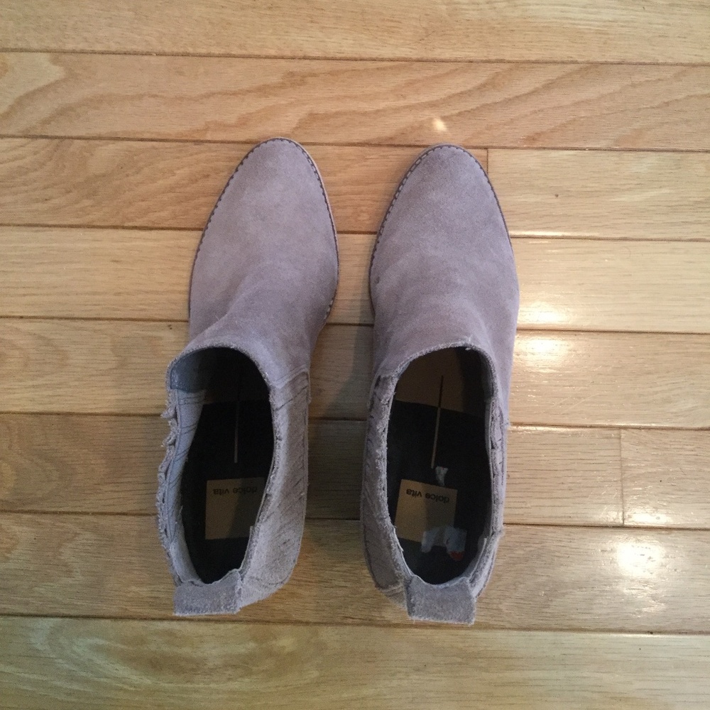 Dolce Vita Suede Ankle Boots (NEW)